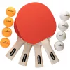 Set de tenis de mesa Friends, equipo de fitness para 4 jugadores