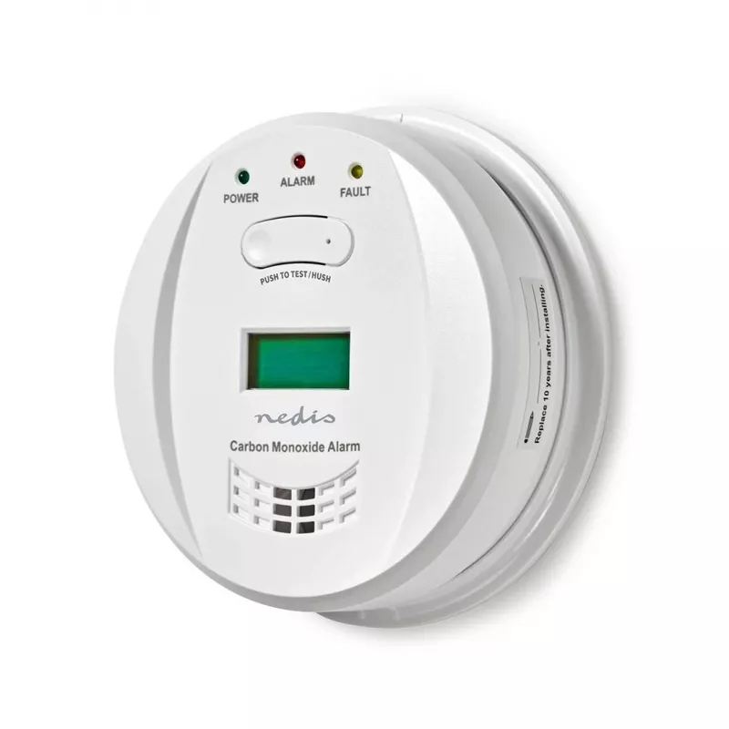 Detector de gas Nedis DTCTCO40WT monóxido de carbono (CO)