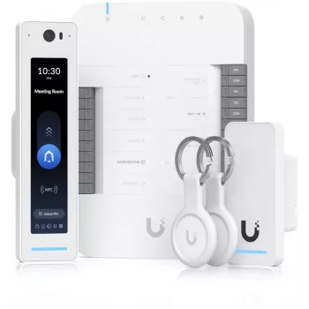 Ubiquiti G2 Starter Kit sistema profesional de control de acceso de seguridad plateado