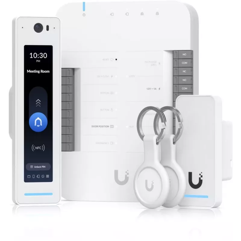 Ubiquiti G2 Starter Kit sistema profesional de control de acceso de seguridad plateado