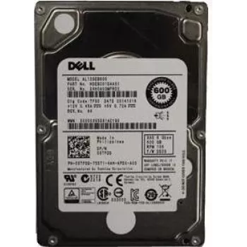 Disco duro Dell HD 600G SAS 10K 2.5 T-13SE E/C de 2,5 pulgadas, 600 GB, 10.000 rpm, interfaz SAS