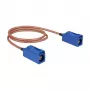 Cable coaxial DeLOCK 89667 RG-316 0,5 m FAKRA C azul marrón