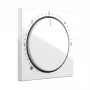 Placa de cubierta Gira Blanco puro Modelo 270603 para interruptores y enchufes