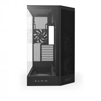 NZXT H9 Air Flow (2025) caja mid tower grande de doble cámara - negra