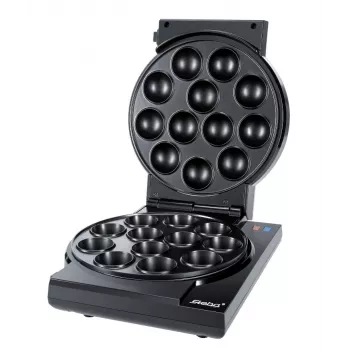 Máquina de cupcakes/donuts Steba CM3 12 pasteles 7 donuts 800W negra