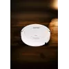 Robot aspirador BLAUPUNKT RVC201 — redondo, blanco, depósito sin bolsa de 0,5 litros, 55 minutos de autonomía
