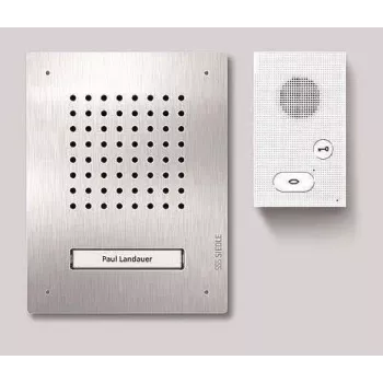 Siedle SET CLAB 850-1 E/W set de audio Siedle Classic acero inoxidable/blanco (210010045-00)