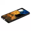 Funda protectora iKins para Samsung Galaxy S20+ — negra Cafe Terrace