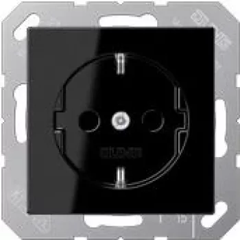 Toma de corriente Type F JUNG A 1520 BF SW negra