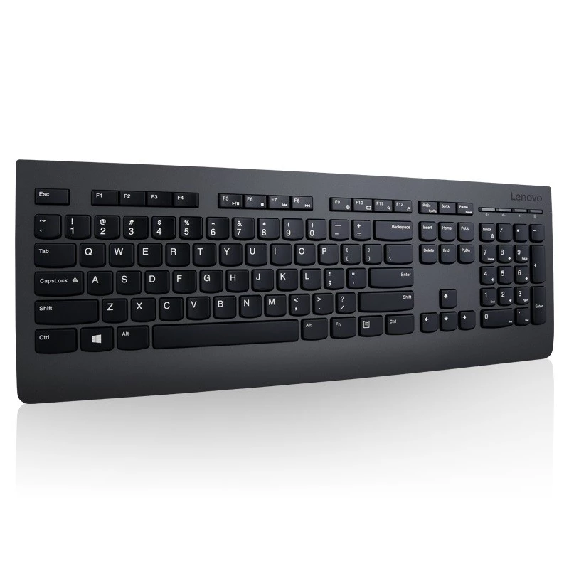 Lenovo 4X30H56874 Teclado Universal RF Wireless QWERTY US English Negro