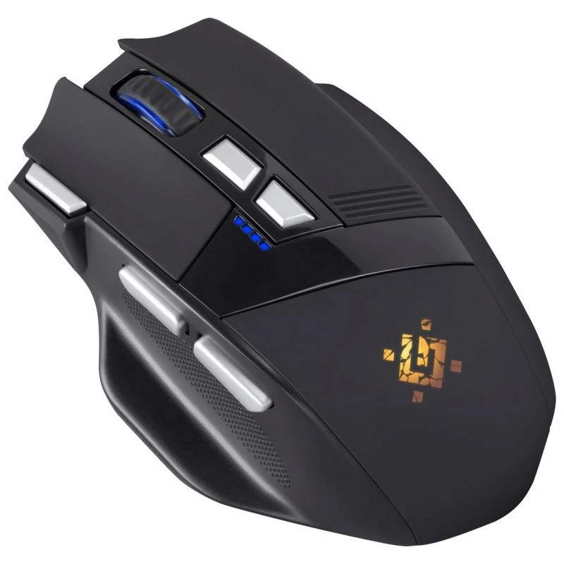 Ratón DEFENDER GM-885 KNIGHT RF WIRELESS 3200dpi 8P Negro