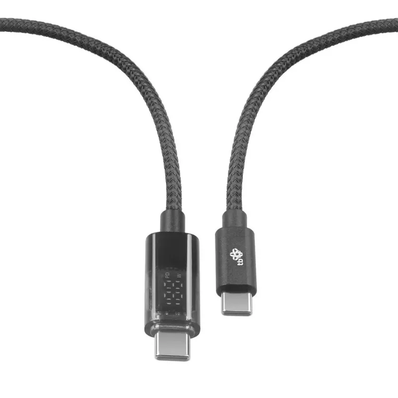 Cable USB-C TB AKTBXKUCCIND10B 1 m 100 W con indicador LED de carga