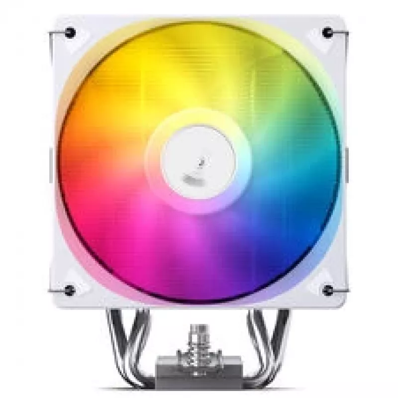 Disipador de CPU Jonsbo CR-1000MAX V2 PWM ARGB blanco — disipador de torre, ventilador PWM, iluminación ARGB
