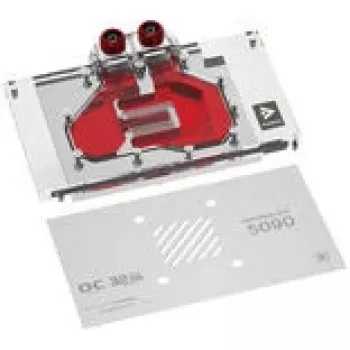 Bloque de agua para GPU Barrow para MSI Suprim 5090 — acabado blanco, modelo BS-MSP5090-PA W
