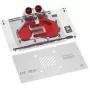 Bloque de agua para GPU Barrow para MSI Suprim 5090 — acabado blanco, modelo BS-MSP5090-PA W