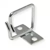 ROLINE pasacables, 40x40 mm, metal, entrada lateral de cables