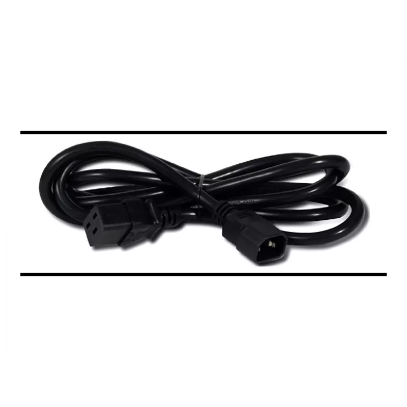 APC C19/C14 2m Negro conector hembra C14 conector hembra C19