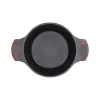 Menaje de cocina Resto Kitchenware Capella 2,6 L redondo negro madera