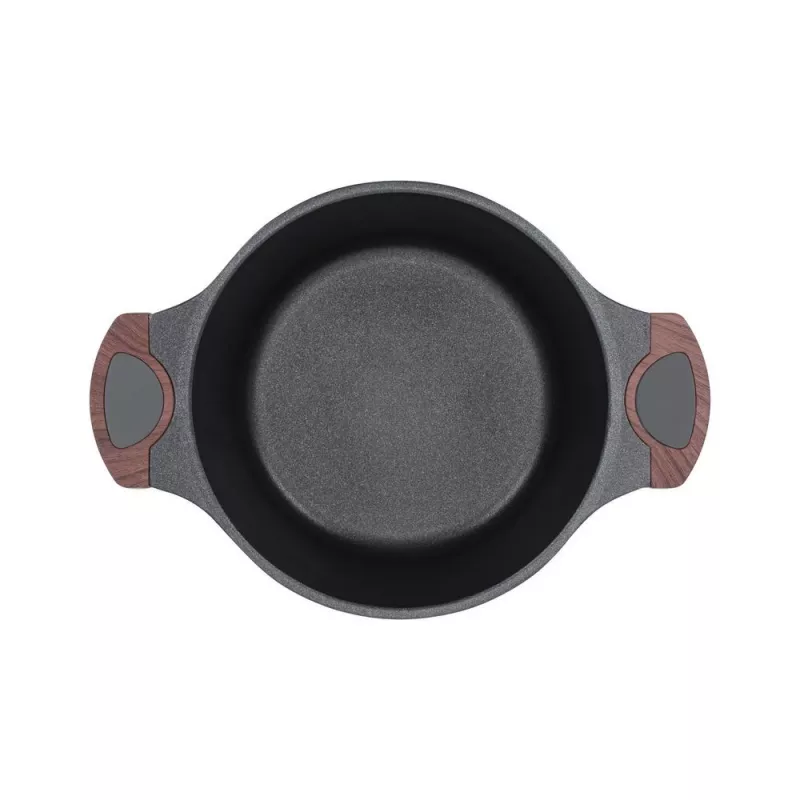 Menaje de cocina Resto Kitchenware Capella 2,6 L redondo negro madera
