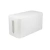 Organizador caja de cables, blanco