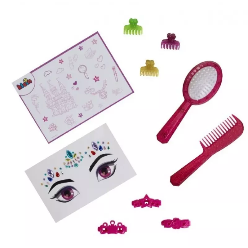 Cabeza de peinado y estilismo KLEIN Sara 5205 con rasgos realistas – accesorio de muñeca para practicar peinados