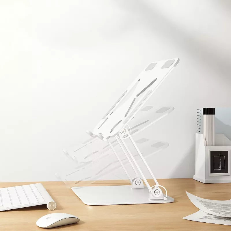 Soporte para portátil MEDIA-TECH – soporte para portátil MT2661W (blanco)