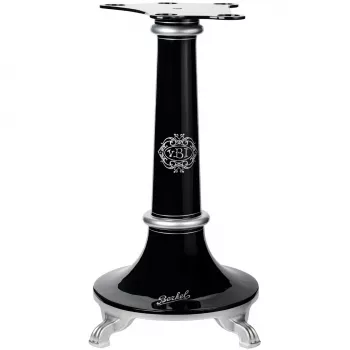 Base para cortadora Berkel B2 - soporte negro de altura ajustable