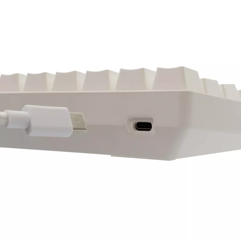 Teclado mecánico White Shark Shinobi-2 Brown Switch US-Layout — diseño compacto, interruptores Brown