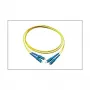 Cable de parcheo de fibra óptica dúplex OS2 (monomodo, 9/125) SC/SC, 2 m, Good Connections® (LW-902SC)