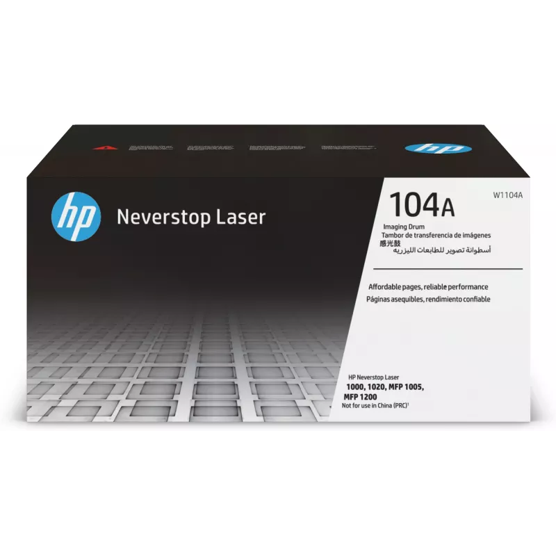 Unidad de imagen HP 104A W1104A 12000 páginas Negro