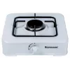 Fogón de gas Ravanson K-01T (blanco; 1 zona)