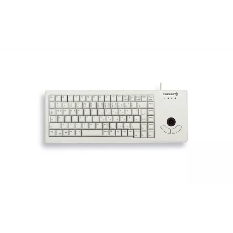CHERRY XS Trackball teclado universal USB QWERTZ alemán gris