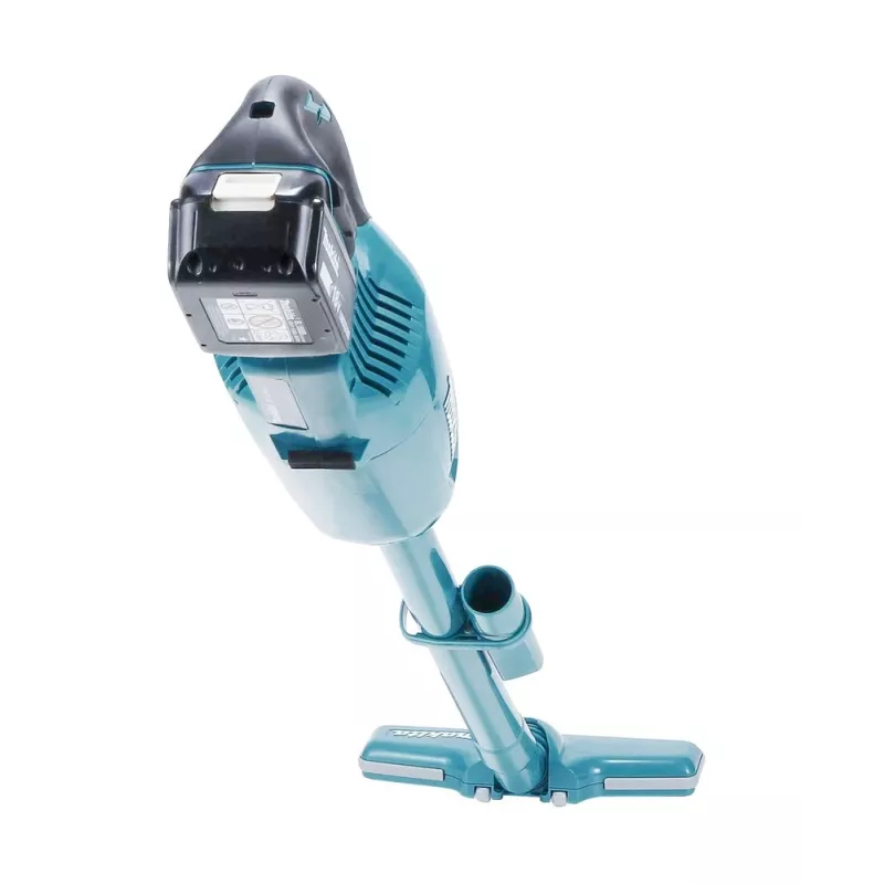 Aspirador de mano/escoba eléctrica Makita DCL280FZ, batería, en seco, sin bolsa, 0,75 L, azul