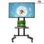Maclean MC-739 soporte profesional con ruedas para TV, 32-65 pulgadas (165,1 cm), máx. 40 kg, VESA hasta 400x600, negro