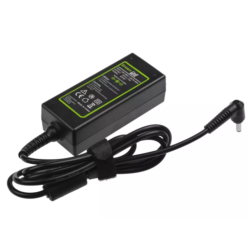 Fuente de alimentación Green Cell AD70P para portátiles ASUS, 33W, 19V 1,75A, interior, negro