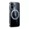 Funda protectora Torras Ostand Pro para iPhone 16 Plus, transparente ajuste delgado, TPU/PC