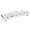 Teclado gaming Ducky One 2 Pro Mini White Edition, RGB LED - Gateron amarillo (US) (DKON2061ST-GUSPDWWTY2)