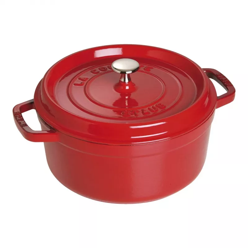 Olla individual Staub Cocotte 24 cm Cereza