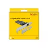 Tarjeta de red DeLOCK 89564 interna Ethernet 2500 Mbit/s
