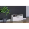 Complemento para zapatero e shop RIVA SZAFKA BIEL — cerrado, blanco, aglomerado, 850×460 mm