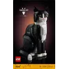 Set LEGO Ideas 21349 Tuxedo Cat set de construcción — modelo de ladrillos coleccionable, pieza de exposición