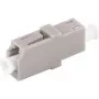 Adaptador de fibra óptica S/CONN LC/LC 07-60004 beige monomodo