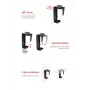 Soporte para PC MC-713 – Soporte bajo el escritorio para guardar el ordenador