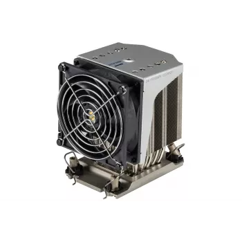 Sistema de refrigeración Supermicro SNK-P0080AP4 para procesador, ventilador de aire 9,2 cm Negro, Acero inoxidable