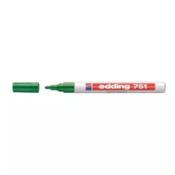 Rotulador Edding 751 verde