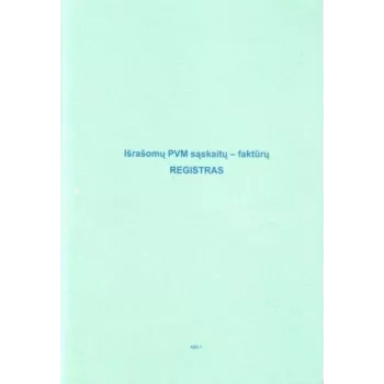 Libro registro de facturas de venta con IVA, A4, 48 páginas (0720-061)