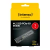SSD|INTENSO|MI500|1TB|M.2|NVMe|3D NAND|Velocidad de escritura 4500 MBytes/sec|Velocidad de lectura 5300 MBytes/sec|4mm|TBW 600 TB|MTBF 1500000 hours|3836460