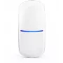 Detector de movimiento SATEL schlank-PIR-PRO — sensor PIR y de microondas dual, detección hasta 24 m, ángulo de 90°, blanco
