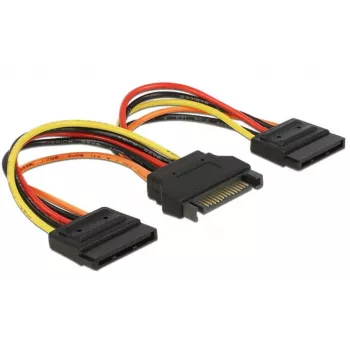 Cable de alimentación interno DeLOCK 60143 0,15 m SATA 15 pines