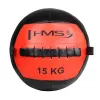 Balón medicinal HMS Fitness WLB15 15 kg negro, naranja